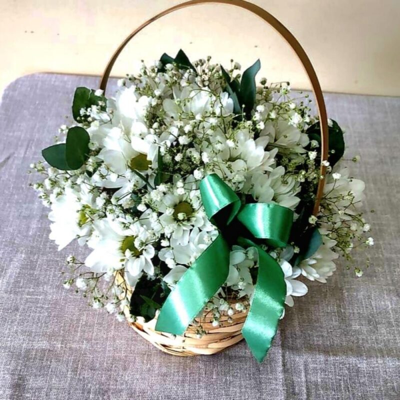 Полянка с ромашками